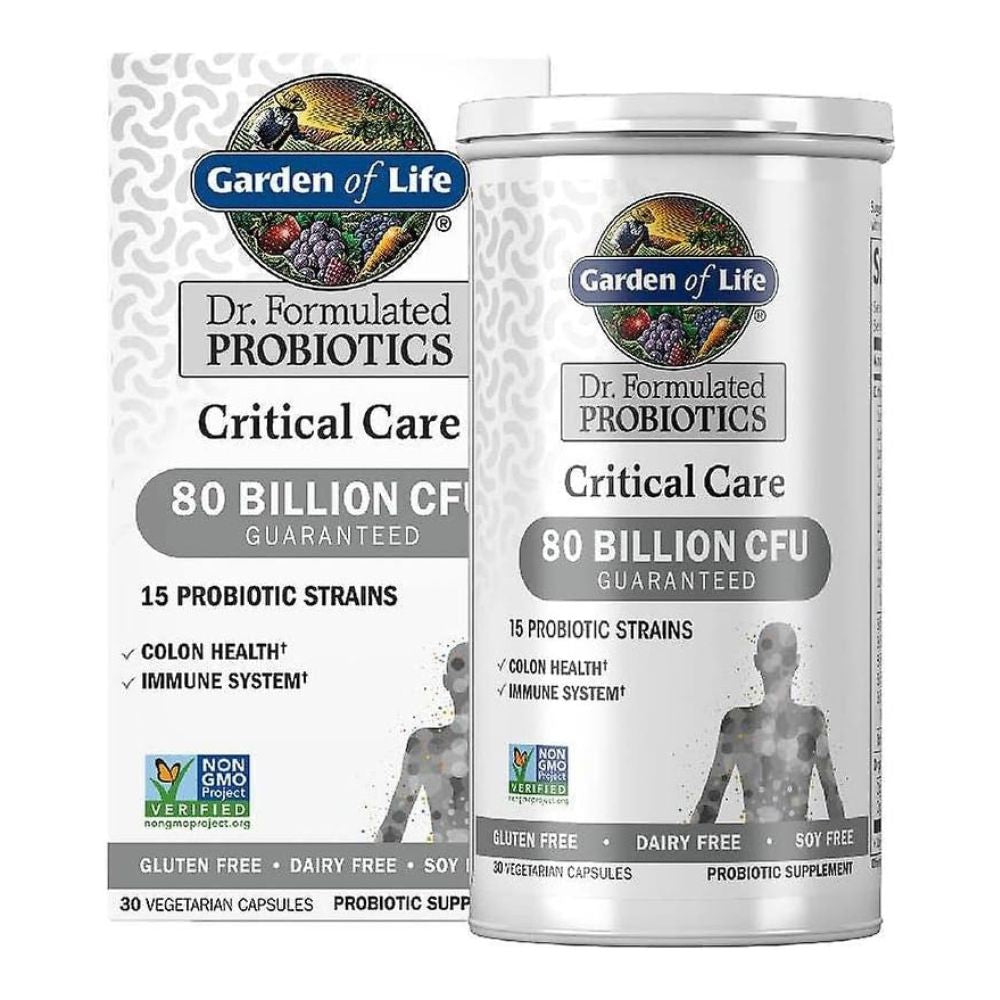 Garden of Life Dr. Formulated Critical Care Probiotics, 80 Billion CFU, 30ct