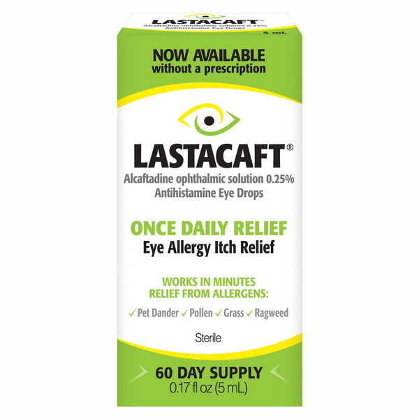 Lastacaft - Once Daily Eye Allergy Itch Relief Drops
