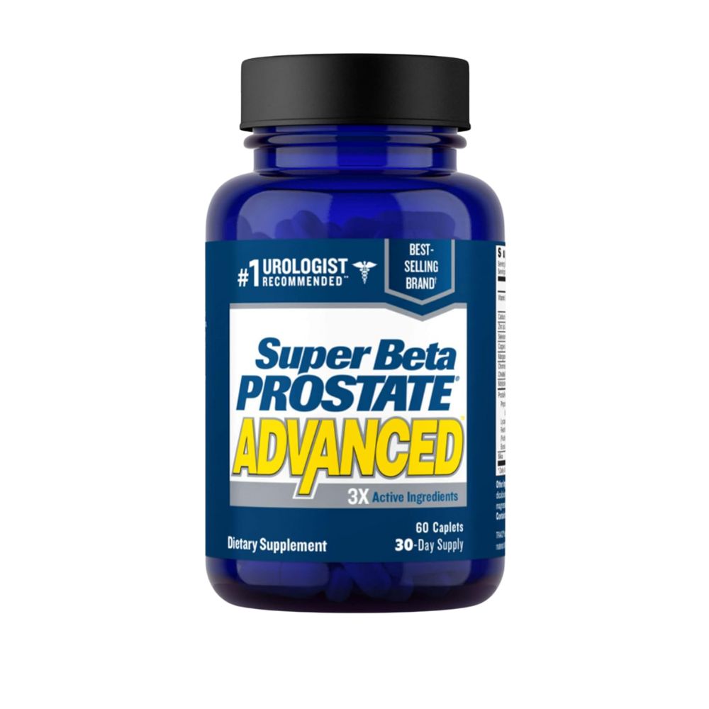 Super Beta Prostate Advanced Supplement for Men - 60 Caplets