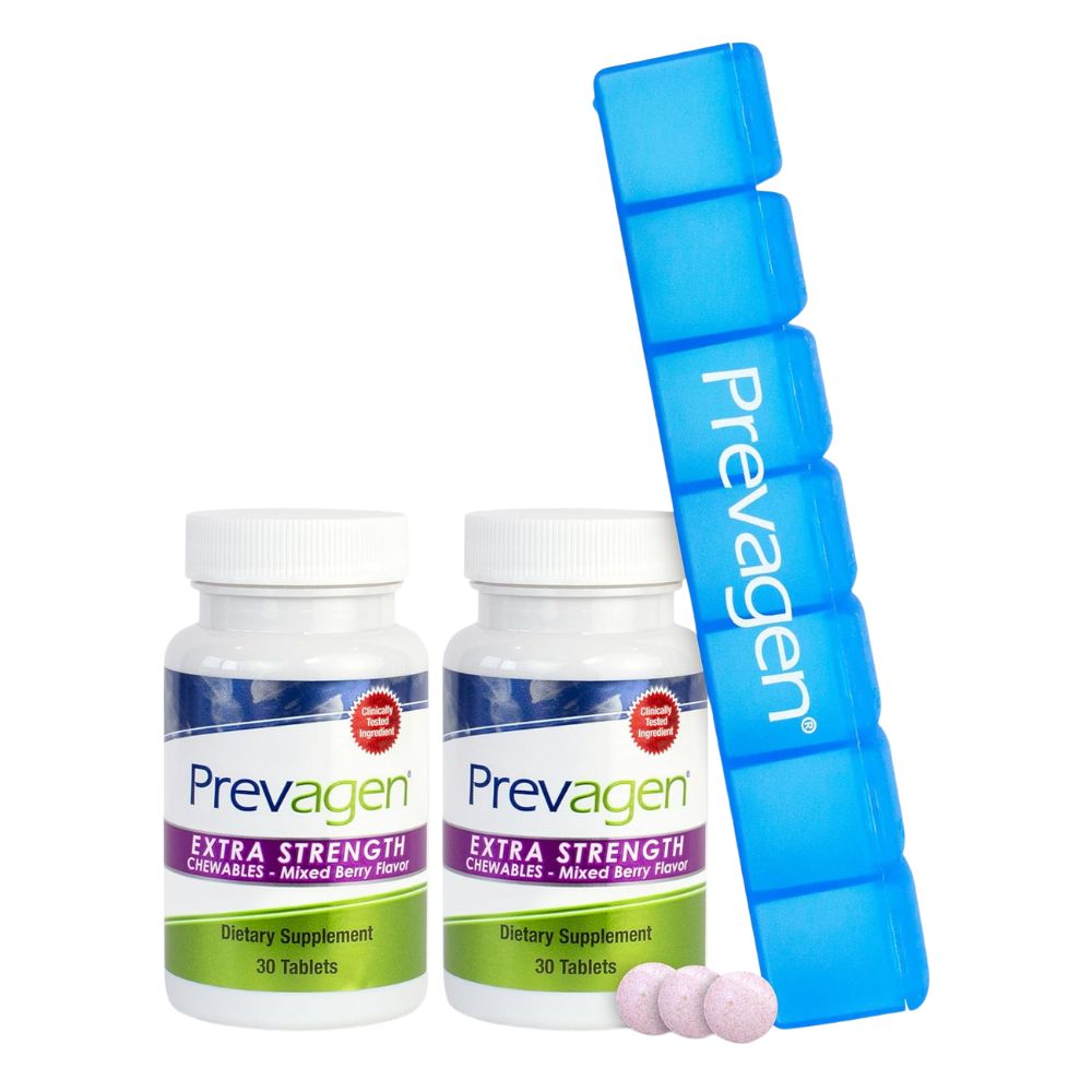 Prevaegen Extra Strength 20mg, 30 Chewables Mixed Berry - Pack of 2