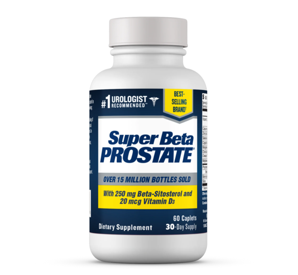 Super Beta Prostate, Urologist Recommended Prostate Supplement for Men 60ct - Pack of 2 (120ct)