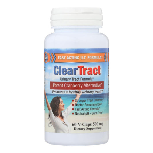 Cleartract D-Mannose Formula - 500 mg - 60 Capsules