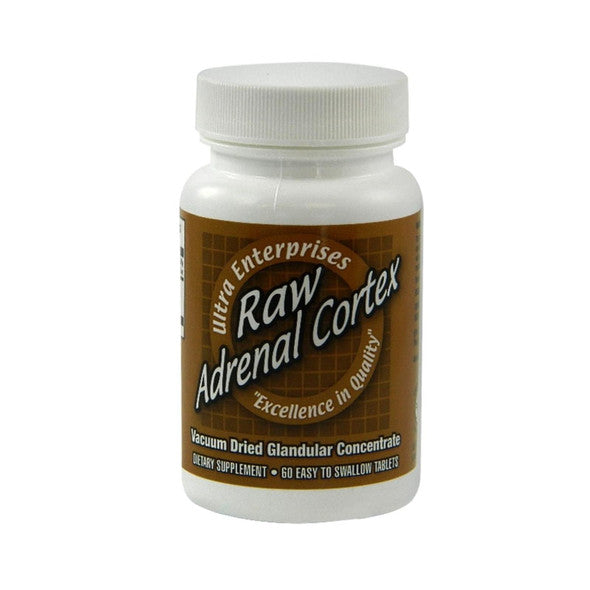 Ultra Glandulars Raw Adrenal Cortex - 60 Tablets