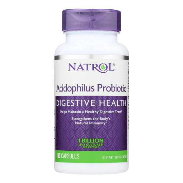 Natrol Acidophilus Probiotic - 100 mg - 100 Capsules