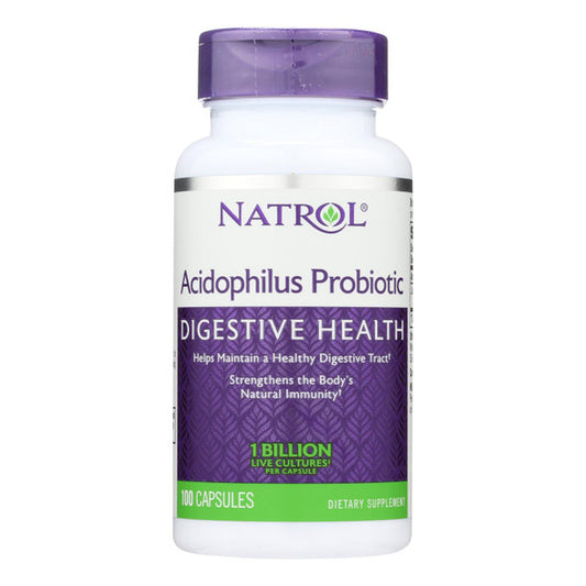 Natrol Acidophilus Probiotic - 100 mg - 100 Capsules