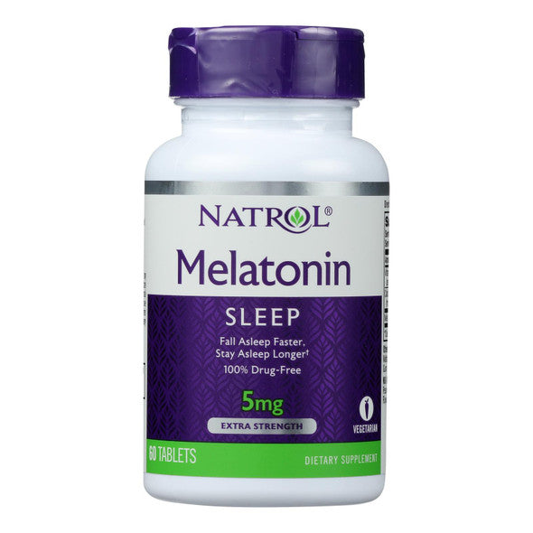 Natrol - Melatonin - 5 mg - 60 Tablets