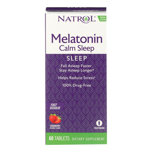 Natrol Advanced Melatonin Plus Fast Dissolve - 60 Tablets