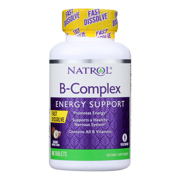 Natrol B-Complex Fast Dissolve - 90 Tablets