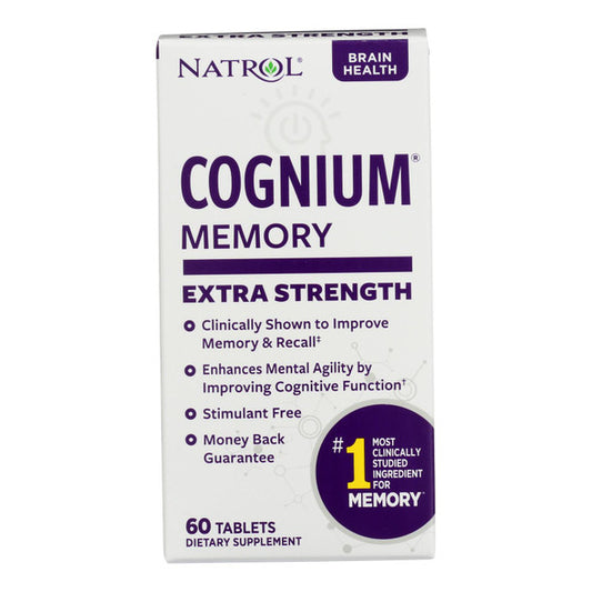 Natrol - Cognium Xtra Strgth 400mg - 1 Each - 60 TAB