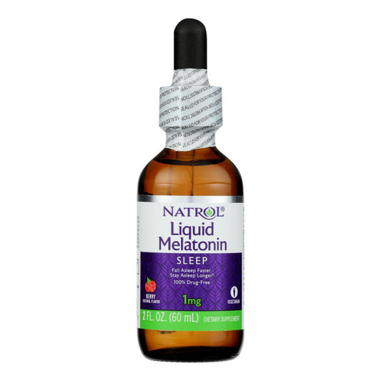 Natrol - Melatonin - 1mg Liquid - 2 FZ