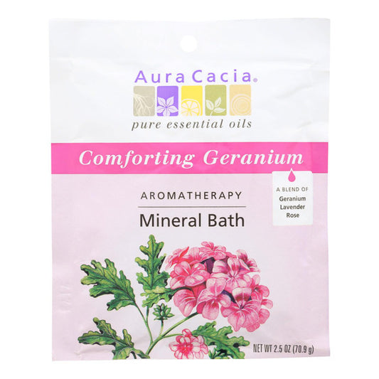 Aura Cacia - Aromatherapy Mineral Bath Heart Song - 2.5 oz - Case of 6