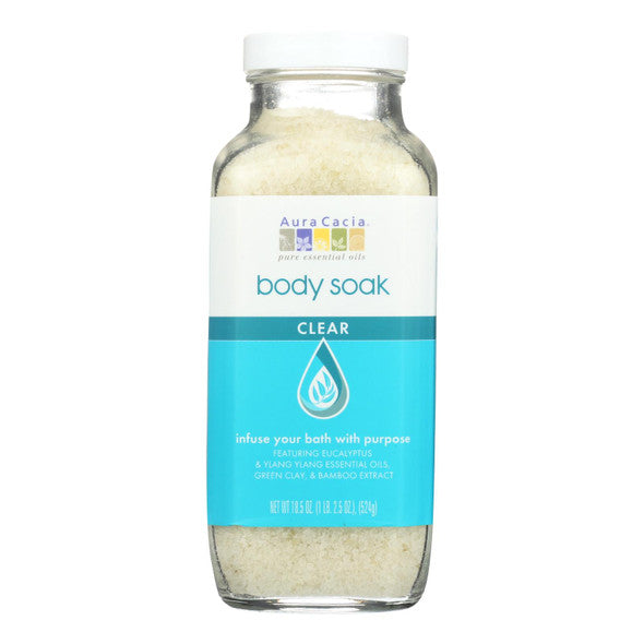 Aura Cacia - Body Soak - Clear - 18.5 oz - 1 each