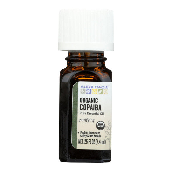 Aura Cacia - Essential Oil - Copaiba - 0.25 fl oz.