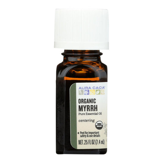 Aura Cacia - Essential Oil - Myrrh - 0.25 fl oz.