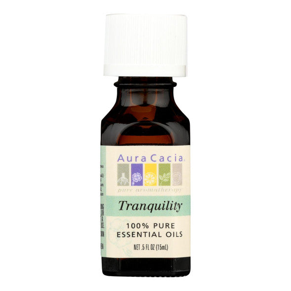 Aura Cacia - Pure Essential Oil Mix: Lavender, Balsam, Patchouli, Geranium & Chamomile - 0.5 fl oz