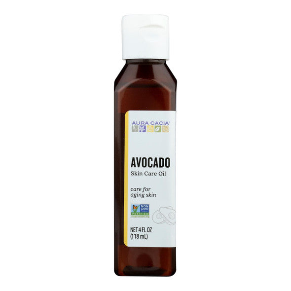 Aura Cacia - Natural Skin Care Oil Avocado - 4 fl oz