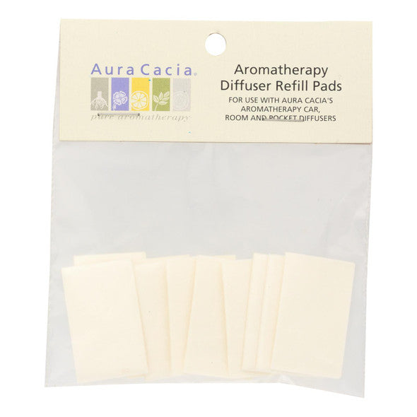 Aura Cacia - Diffuser Car/Room Refill - Case of 6 - 10 Pack