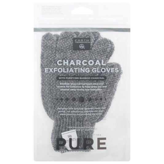 Earth Therapeutics - Exfol Glove Charcoal - 1 Each - .125 OZ