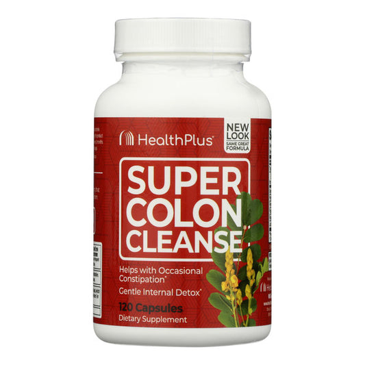 Health Plus - Super Colon Cleanse - 120 Capsules