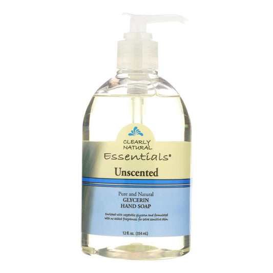 Clearly Natural Pure and Natural Glycerine Hand Soap Unscented - 12 fl oz