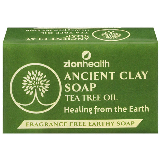 Zion Health - Ancnt Clay Soap Tea Tree - 1 Each - 6 OZ