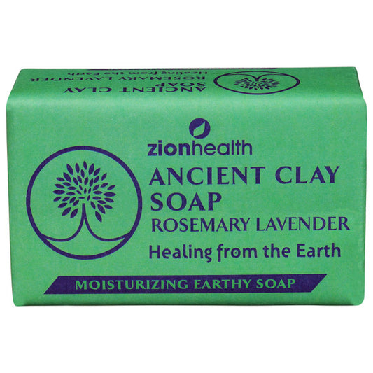 Zion Health - Ancnt Cly Soap Rsmry Lvnd - 1 Each - 6 OZ