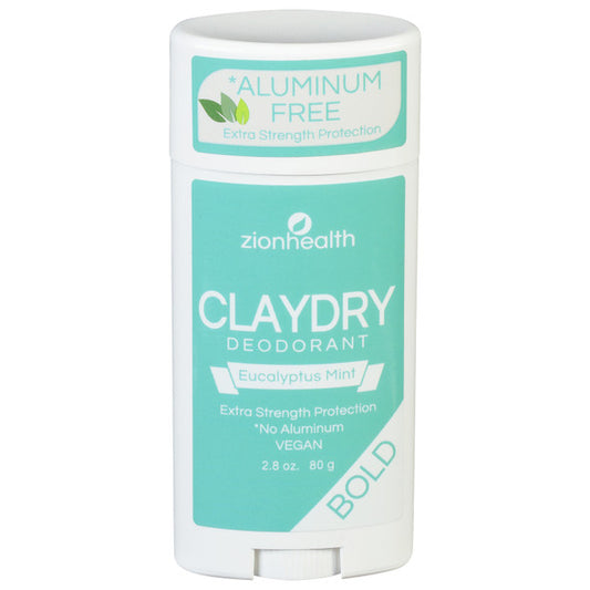 Zion Health - Clydry Deodorant Eucl Mnt/bold - 1 Each - 2.8 OZ