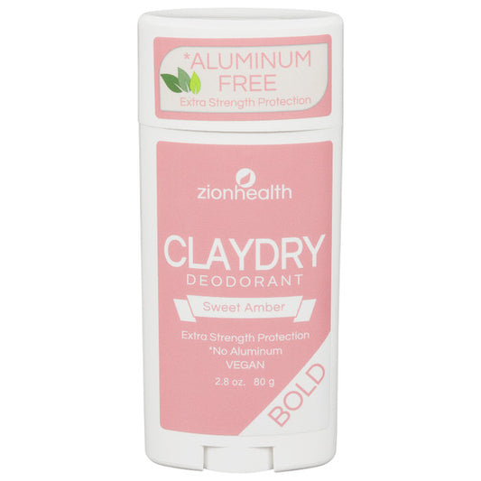 Zion Health - Clydry Deodorant Sweet Ambr/bold - 1 Each - 2.8 OZ