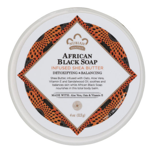 Nubian Heritage Shea Butter Infused With Oats And Aloe - 4 oz