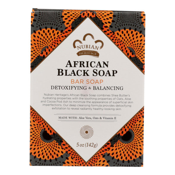 Nubian Heritage Bar Soap African Black - 5 oz