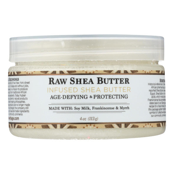 Nubian Heritage Raw Shea Butter  - 1 Each - 4 OZ