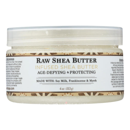 Nubian Heritage Raw Shea Butter  - 1 Each - 4 OZ