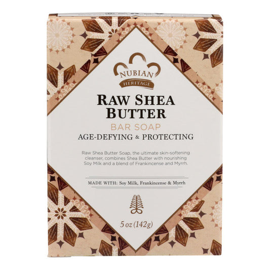 Nubian Heritage Bar Soap Raw Shea Butter - 5 oz