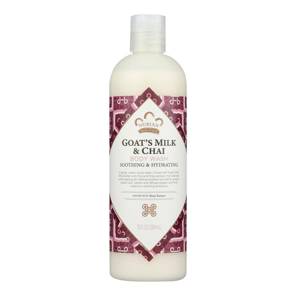 Nubian Heritage Body Wash Goat's Milk And Chai - 13 fl oz