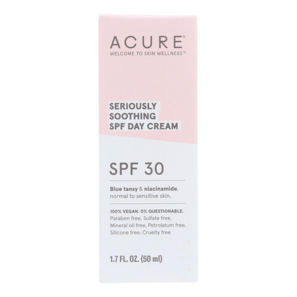 Acure - SPF 30 Day Face Cream - Seriously Soothing - 1.7 fl oz.