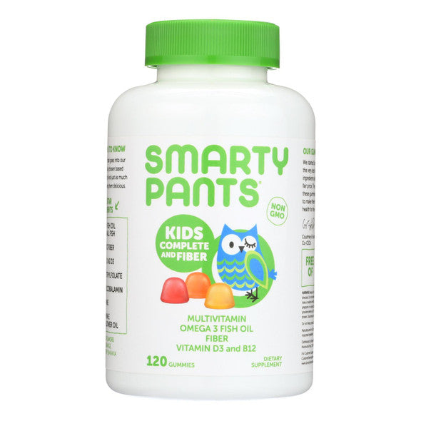 SmartyPants Multivitamin - Kids Complete and Fiber Gummy - 120 count