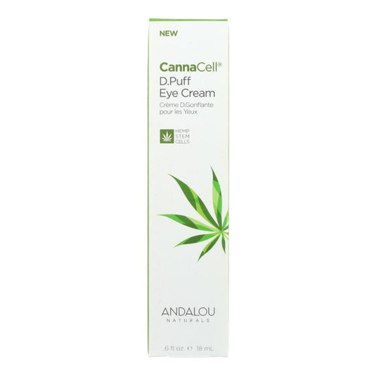 Andalou Naturals - CannaCell D.Puff Eye Cream - .6 fl oz.