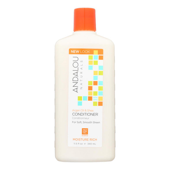 Andalou Naturals Moisture Rich Conditioner Argan and Sweet Orange - 11.5 fl oz