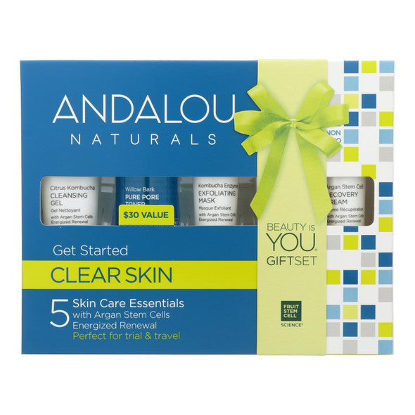 Andalou Naturals Get Started Clarifying 5 Piece Kit - 1 Kit