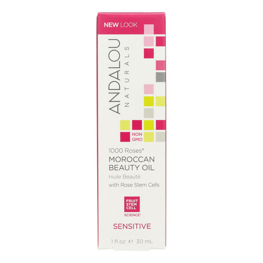 Andalou Naturals Moroccan Beauty Oil - 1000 Roses - 1 oz