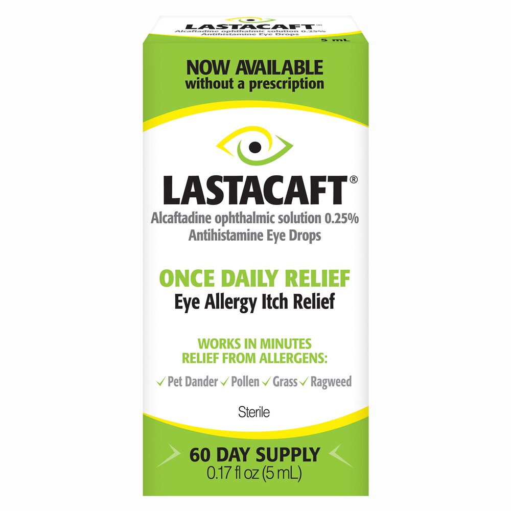 Lastacaft - Once Daily Eye Allergy Itch Relief Drops