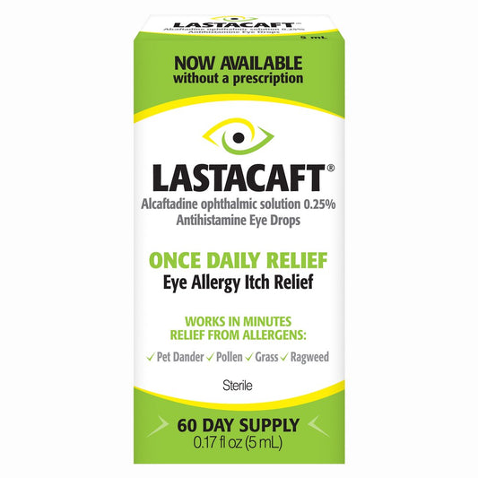 Lastacaft - Once Daily Eye Allergy Itch Relief Drops