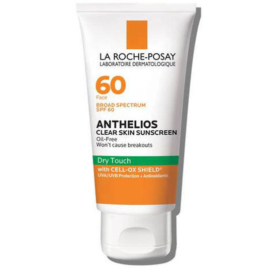 La Roche Posay - Anthelios Clear Skin Oil-Free Face Sunscreen - SPF 60 - 1.7 fl oz