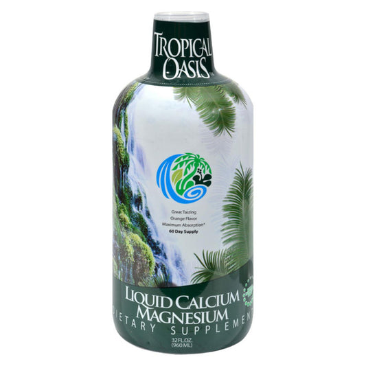 Tropical Oasis Liquid Calcium Magnesium Orange - 32 fl oz