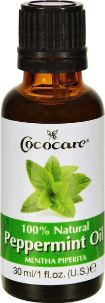 Cococare Peppermint Oil - 100 Percent Natural - 1 fl oz