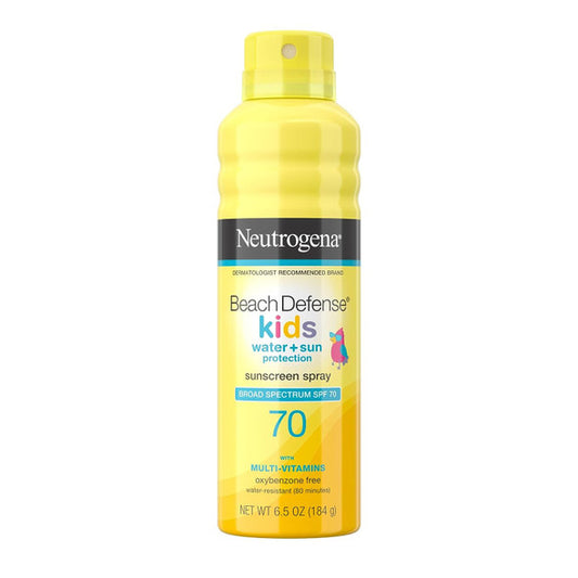 Neutrogena - Beach Defense Kids Sunscreen Spray - SPF 70 - 6.5 fl oz