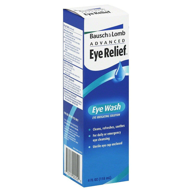 Bausch & Lomb Advanced Eye Relief Eye Wash, 4 oz