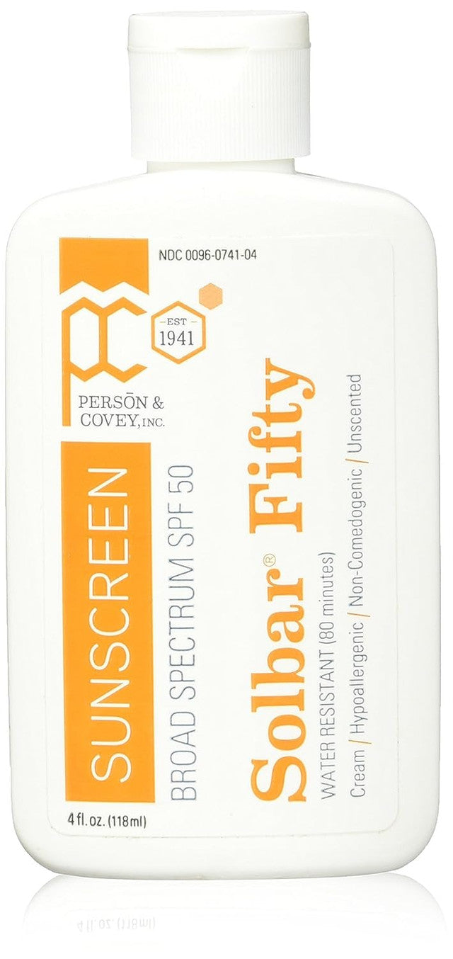 Solbar - Fifty Sunscreen cream - SPF 50 - 4 oz