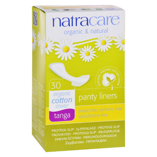 Natracare - Natural Tanga Style Panty Liners - 30 Pack