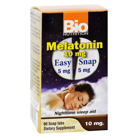 Bio Nutrition - Melatonin - 10 mg - 60 Tablets